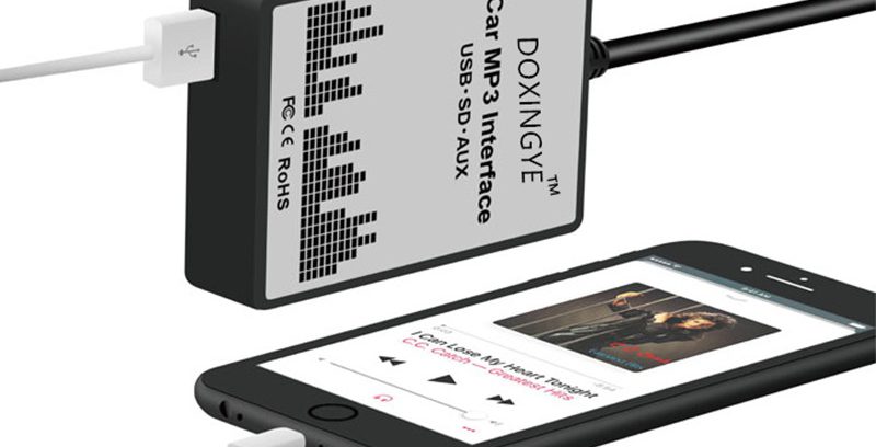 USB/AUX-Адаптер DOXINGYE C01013A1==>>Штат.Магнитоле Mazda 2/3/5/6/CX7/MX5/MPV/Miata/Tribute/RX8