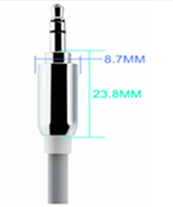 Кабель AUX (Аудио Джек 3.5мм (m-m) Greenconnect GC-AVC09-0,5м