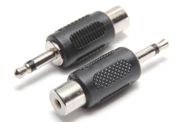Адаптер 3,5мм -->>RCA(Тюльпан) Greenconnect GC-AVA08 моно,медь