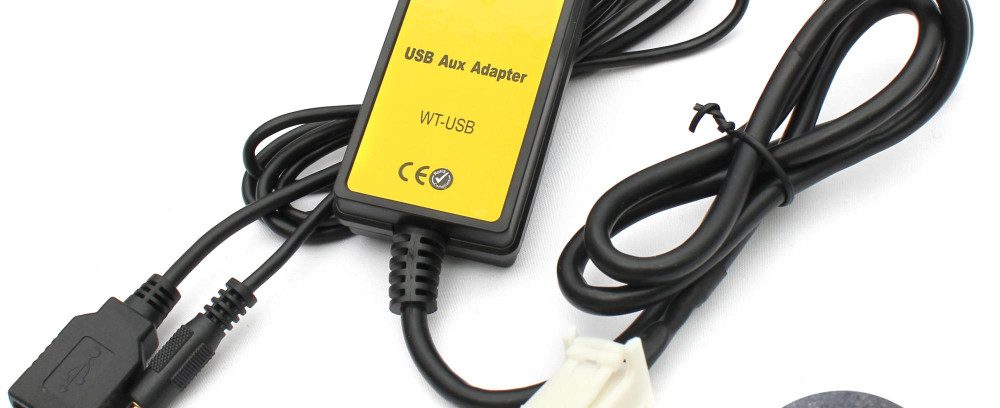 USB/AUX-Адаптер Moonet QX005==>>Штат.Магнитоле Toyota 12P(6+6) Avensis/RAV4/Tacoma/Tundra/Venza/Vitz/Yaris