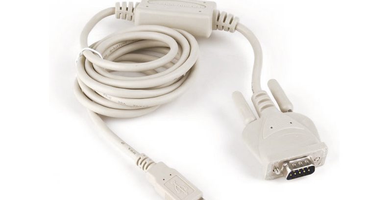 Адаптер USB ==> COM-порт (RS-232) Cablexpert UAS111, DB9M/AM, 1.8м